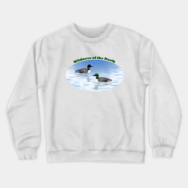 Nature Print Original Art Crewneck Sweatshirt by Ruggeri Collection